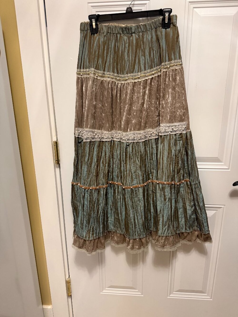 Bohemian Tiered Maxi Skirt